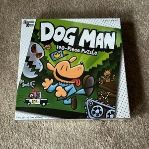 Dog Man 100 piece puzzle